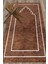 Dijital Baskılı Yıkanabilir Sade Desen Namazlık Seccade 70X130 Cm, Seccade-11-Kahve, 4