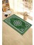 Dijital Baskılı Yıkanabilir Klasik Desen Hediyelik Namazlık Seccade 70X130, Seccade-40-Yeşil, 3