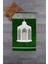 Dijital Baskılı Yıkanabilir Hediyelik Şık Namaz Halısı Seccade 70X130CM, Seccade-42-Yeşil, 4