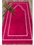 Dijital Baskılı Yıkanabilir Sade Desen Namazlık Seccade 70X130 Cm, Seccade-11-Pembe, 4