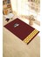 Dijital Baskılı Yıkanabilir Kabe Motifli Hediyelik Namaz Halısı Seccade 70X130, Seccade-45-Kırmızı, 2