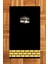 Dijital Baskılı Yıkanabilir Kabe Motifli Hediyelik Namaz Halısı Seccade 70X130, Seccade-45-Siyah, 1