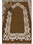 Dijital Baskılı Yıkanabilir Sade Şık Namazlık Seccade 70X130 Cm, Seccade-12-Kahve, 4