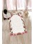 Dijital Baskılı Yıkanabilir Çiçekli Hediyelik Namazlık Seccade 70X130CM, Seccade-24-Gri, 1