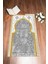 Dijital Baskılı Yıkanabilir Motifli Hediyelik Namazlık Seccade 70X130CM, Seccade-26-Gri, 4