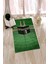 Dijital Baskılı Yıkanabilir Kabe Motifli Şık Tasarım Namaz Halısı Seccade 70X130, Seccade-48-Yeşil, 5