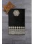 Dijital Baskılı Yıkanabilir Motifli Hediyelik Namaz Halısı Seccade 70X130, Seccade-44-Siyah, 4