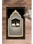 Dijital Baskılı Kabe Motifli Yıkanabilir Motifli 70X130 Namazlık Seccade, Seccade-04-Siyah, 3