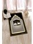 Dijital Baskılı Kabe Motifli Yıkanabilir Motifli 70X130 Namazlık Seccade, Seccade-04-Siyah, 4