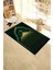 Dijital Baskılı Camii Motifli Yıkanabilir Motifli 70X130 Namazlık Seccade, Seccade-05-Yeşil, 1