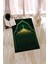 Dijital Baskılı Camii Motifli Yıkanabilir Motifli 70X130 Namazlık Seccade, Seccade-05-Yeşil, 4