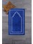 Dijital Baskılı Yıkanabilir Sade Desen Namazlık Seccade 70X130 Cm, Seccade-11-Mavi, 1