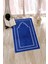 Dijital Baskılı Yıkanabilir Sade Desen Namazlık Seccade 70X130 Cm, Seccade-11-Mavi, 3