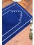 Dijital Baskılı Yıkanabilir Sade Desen Namazlık Seccade 70X130 Cm, Seccade-11-Mavi, 5