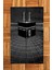 Dijital Baskılı Yıkanabilir Kabe Motifli Şık Tasarım Namaz Halısı Seccade 70X130, Seccade-48-Siyah, 1