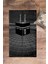 Dijital Baskılı Yıkanabilir Kabe Motifli Şık Tasarım Namaz Halısı Seccade 70X130, Seccade-48-Siyah, 4