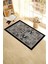 Dijital Baskılı Yıkanabilir Şık Tasarım Hediyelik Namaz Halısı Seccade 70X130CM, Seccade-50-Siyah, 2