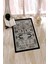 Dijital Baskılı Yıkanabilir Şık Tasarım Hediyelik Namaz Halısı Seccade 70X130CM, Seccade-50-Siyah, 5