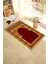 Dijital Baskılı Yıkanabilir Motifli 70X130 Namazlık Seccade, Seccade-01-Gold, 1