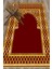Dijital Baskılı Yıkanabilir Motifli 70X130 Namazlık Seccade, Seccade-01-Gold, 5