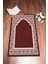 Dijital Baskılı Yıkanabilir Hediyelik Şık Namazlık Seccade 70X130 Cm, Seccade-17-Kırmızı, 5