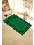Dijital Baskılı Yıkanabilir Sade Desen Hediyelik Namazlık Seccade 70X130, Seccade-39-Yeşil, 3