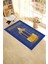 Dijital Baskılı Yıkanabilir Hediyelik Namaz Halısı Seccade 70X130CM, Seccade-43-Mavi, 3