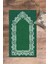 Dijital Baskılı Yıkanabilir Sade Şık Namazlık Seccade 70X130 Cm, Seccade-12-Yeşil, 2