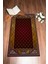 Dijital Baskılı Kaymaz Taban Yıkanabilir Namazlık Seccade 70X130, Seccade-22-Kırmızı, 4