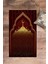 Dijital Baskılı Camii Motifli Yıkanabilir Motifli 70X130 Namazlık Seccade, Seccade-05-Kırmızı, 3