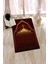 Dijital Baskılı Camii Motifli Yıkanabilir Motifli 70X130 Namazlık Seccade, Seccade-05-Kırmızı, 4