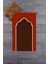 Dijital Baskılı Yıkanabilir Silinebilir Şık Namazlık Seccade 70X130 Cm, Seccade-08-Kırmızı, 2