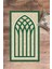 Dijital Baskılı Yıkanabilir Şık Motifli Seccade Namazlık 70X130 Cm, Seccade-19-Yeşil, 1