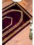 Dijital Baskılı Kaymaz Taban Yıkanabilir Modern Namazlık Seccade 70X130, Seccade-21-Kırmızı, 3