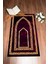Dijital Baskılı Kaymaz Taban Yıkanabilir Modern Namazlık Seccade 70X130, Seccade-21-Kırmızı, 4
