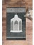 Dijital Baskılı Yıkanabilir Hediyelik Şık Namaz Halısı Seccade 70X130CM, Seccade-42-Gri, 5