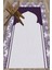 Dijital Baskılı Yıkanabilir Hediyelik Namazlık Seccade 70X130CM, Seccade-25-Mor, 2