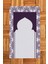 Dijital Baskılı Yıkanabilir Hediyelik Namazlık Seccade 70X130CM, Seccade-25-Mor, 5