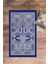 Dijital Baskılı Yıkanabilir Şık Tasarım Hediyelik Namaz Halısı Seccade 70X130CM, Seccade-50-Mavi, 4
