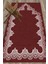 Dijital Baskılı Yıkanabilir Sade Şık Desen Namazlık Seccade 70X130 Cm, Seccade-14-Kırmızı, 4