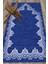 Dijital Baskılı Yıkanabilir Sade Şık Desen Namazlık Seccade 70X130 Cm, Seccade-14-Mavi, 4