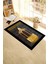Dijital Baskılı Yıkanabilir Hediyelik Namaz Halısı Seccade 70X130CM, Seccade-43-Siyah, 3