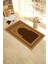 Dijital Baskılı Yıkanabilir Silinebilir Modern Namazlık Seccade 70X130 Cm, Seccade-07-Kahve, 1