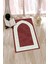 Dijital Baskılı Yıkanabilir Sade Şık Namazlık Seccade 70X130 Cm, Seccade-10-Kırmızı, 3