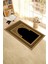Dijital Baskılı Yıkanabilir Motifli 70X130 Namazlık Seccade, Seccade-01-Siyah, 1