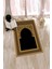 Dijital Baskılı Yıkanabilir Motifli 70X130 Namazlık Seccade, Seccade-01-Siyah, 4