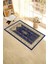 Dijital Baskılı Yıkanabilir Klasik Desenli Namazlık Seccade 70X130, Seccade-30-Lacivert, 5