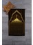 Dijital Baskılı Camii Motifli Yıkanabilir Motifli 70X130 Namazlık Seccade, Seccade-05-Kahve, 2