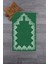 Dijital Baskılı Yıkanabilir Sade Şık Desen Namazlık Seccade 70X130 Cm, Seccade-14-Yeşil, 1
