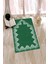 Dijital Baskılı Yıkanabilir Sade Şık Desen Namazlık Seccade 70X130 Cm, Seccade-14-Yeşil, 3
